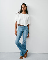 SPANXshapeâ„¢ Original EveryWear Flare Jeans | Stonewashed Blue